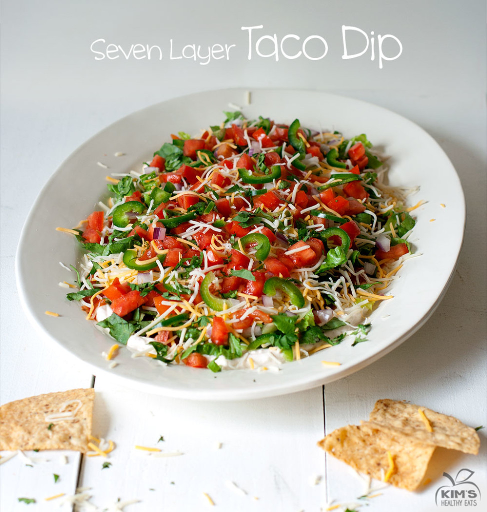 seven layer taco dip