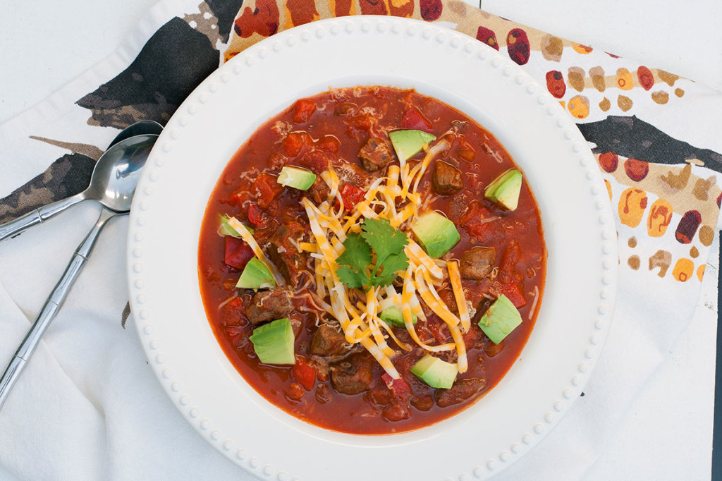 Crock Pot Chili Con Carne | Kim's Healthy Eats