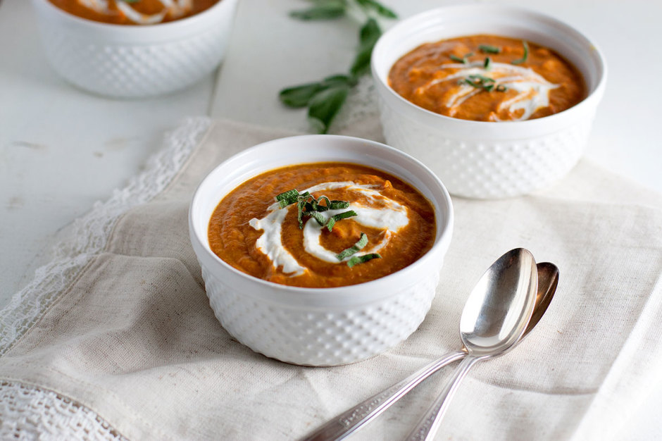 Creamy Carrot Soup | Kim's Healthy Eats