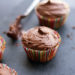 Paleo Vanilla Cupcakes with Chocolate Frosting