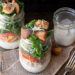 Chicken Kale Caesar Salad "In a Jar"